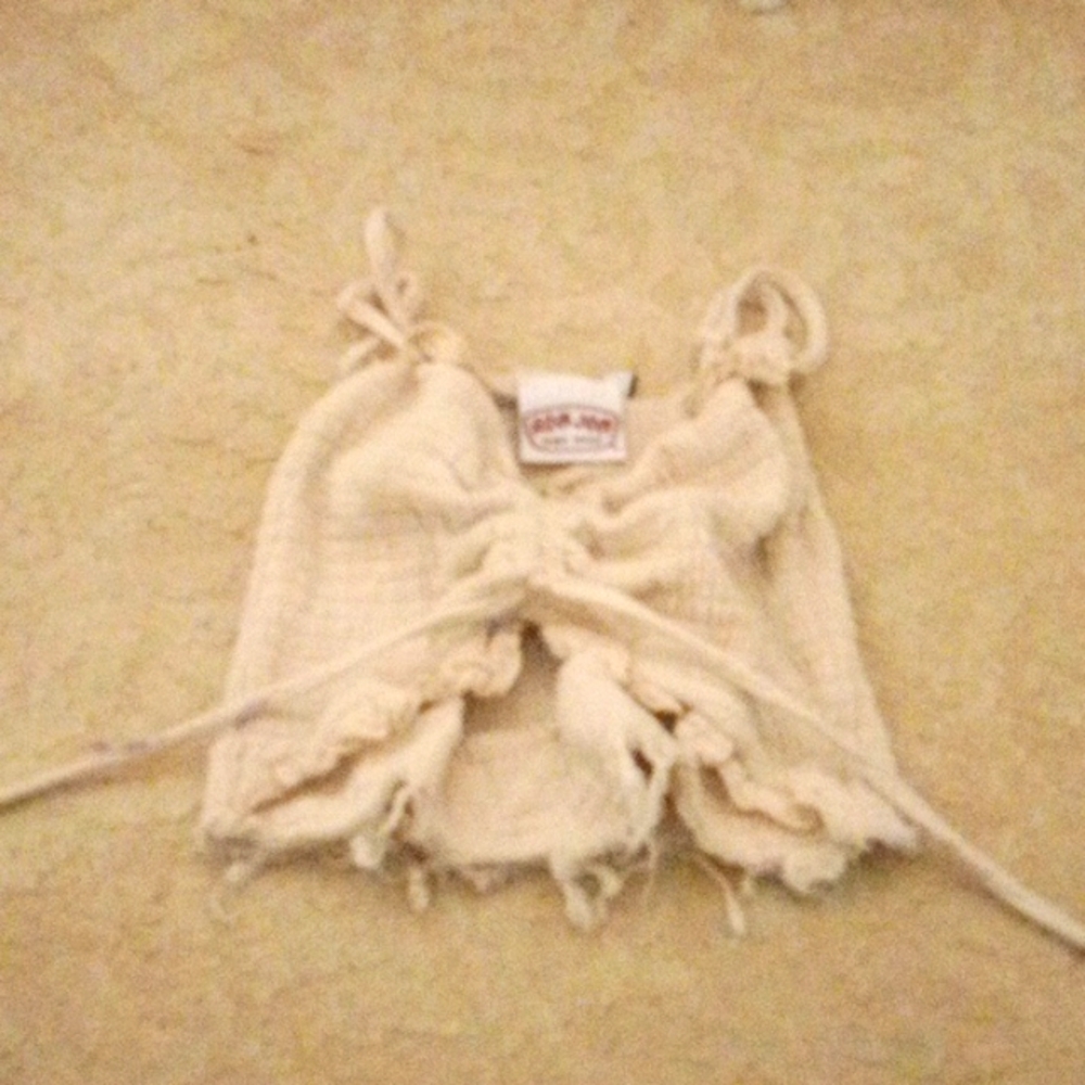 Ron Jon serf shop cropped shirt size small womens